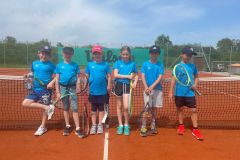 Die U10 des TC Langenargen