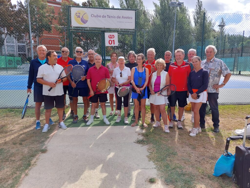 Tennis-Senioren knüpfen Kontakte nach Portugal