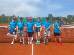 Die U10 des TC Langenargen