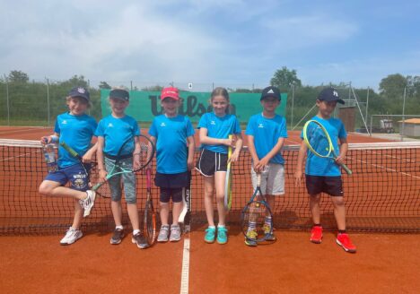 Die U10 des TC Langenargen