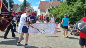 Streettennis mitten in Langenargen