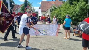 Streettennis mitten in Langenargen