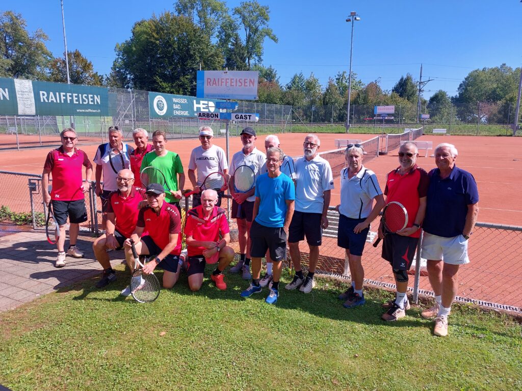 Besuch der Tennis-Senioren des TCL in Arbon