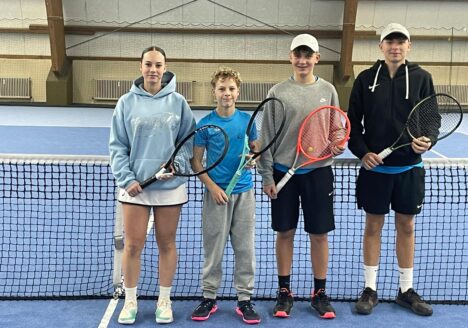 v.l. Sophie Florian, Mateo Florian, Luca Landmann, Lorenz Lauria
