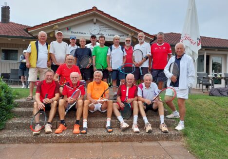 Die Tennis-Senioren von Langenargen und Arbon