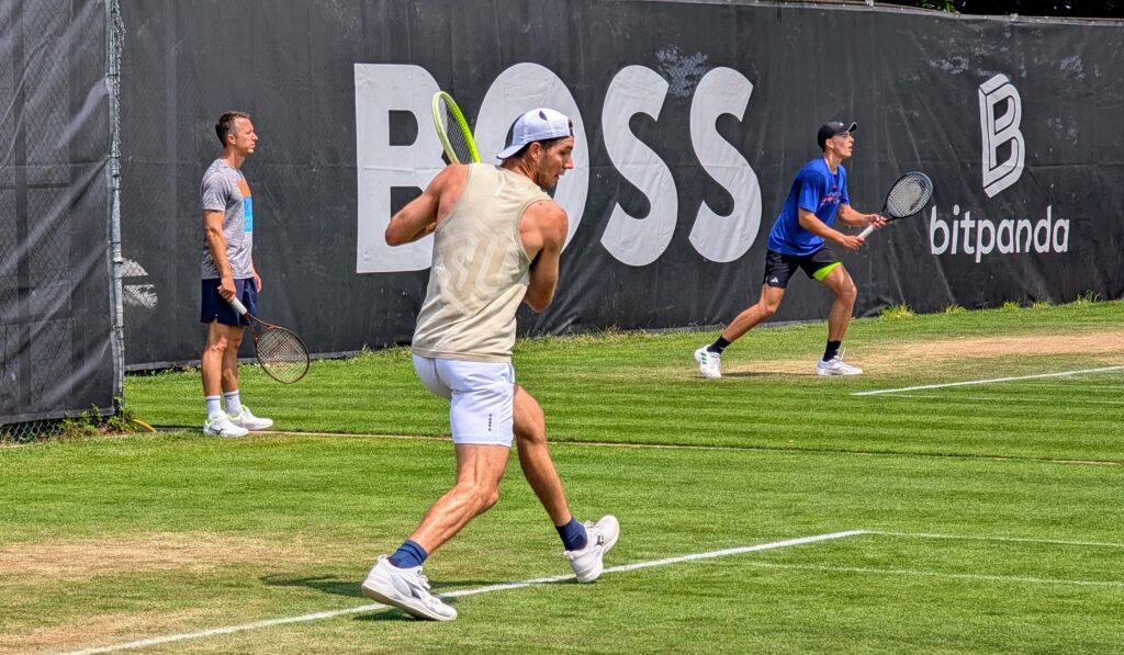 3 Generationen: P. Kohlschreiber, J.L. Struff, J. Engel