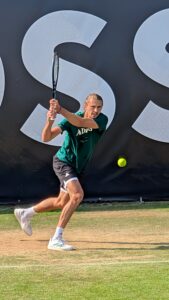 Alexander Zverev beim Training
