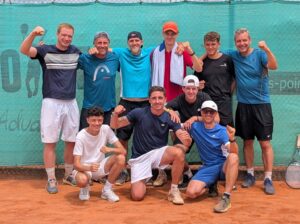 Auswärtssieger in Eschach: Die Herren 30 und Herren Aktiv